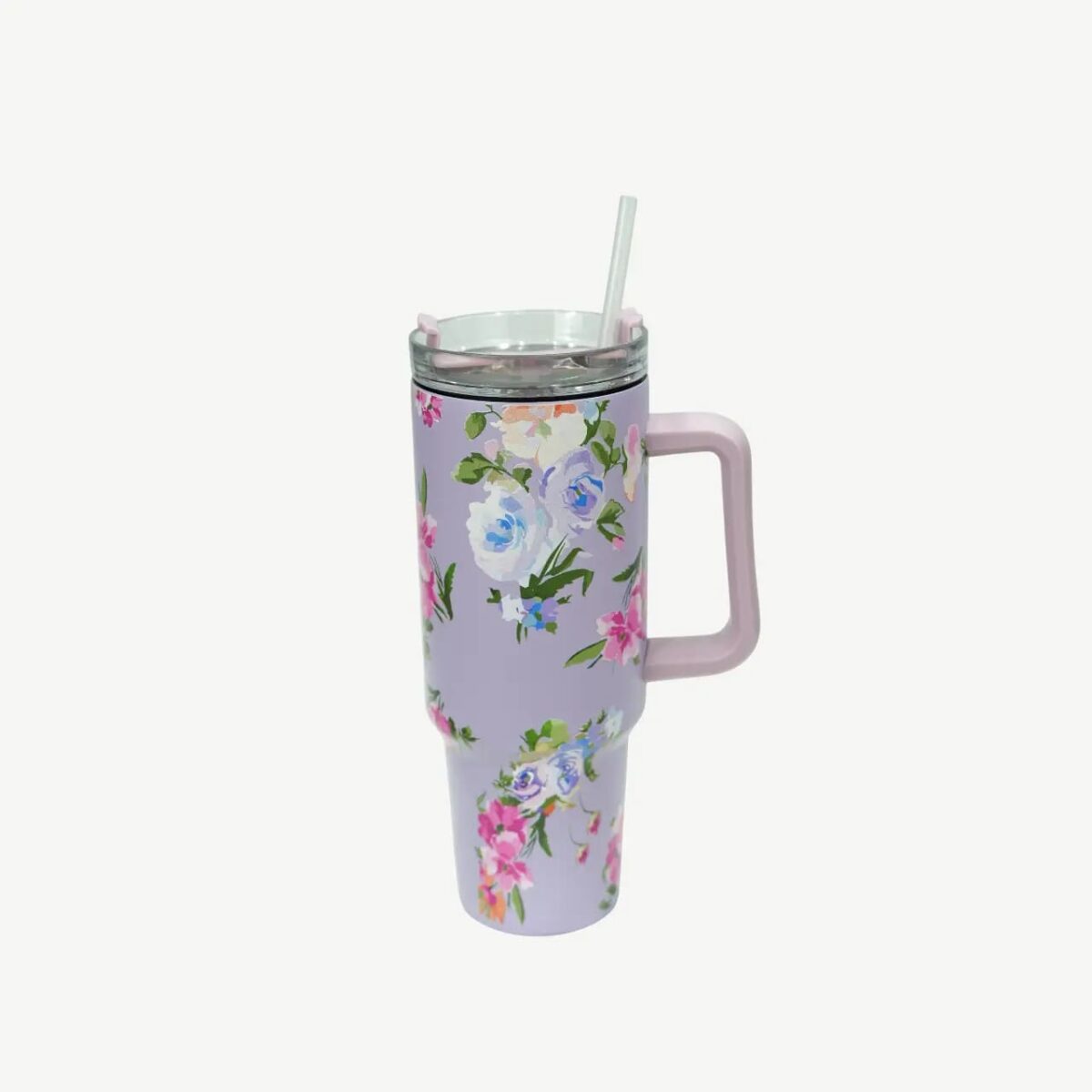 Floral Print Hydration Tumbler (40 oz)
