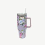 Floral Print Hydration Tumbler (40 oz)