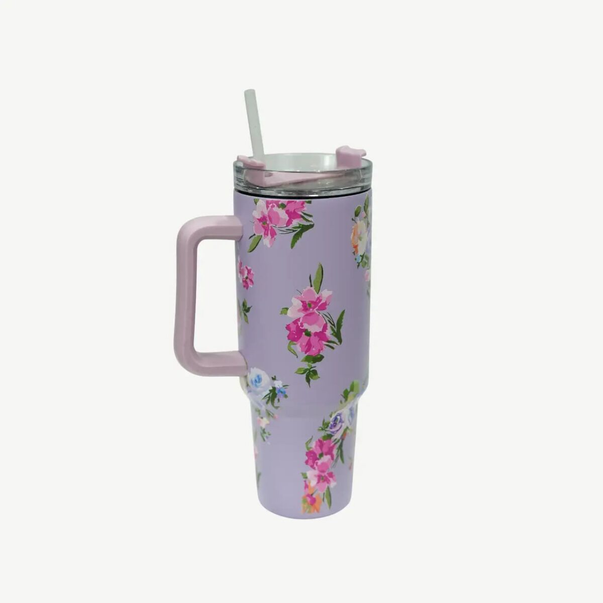 Floral Print Hydration Tumbler (40 oz)