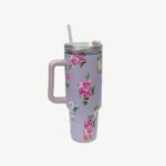 Floral Print Hydration Tumbler (40 oz)