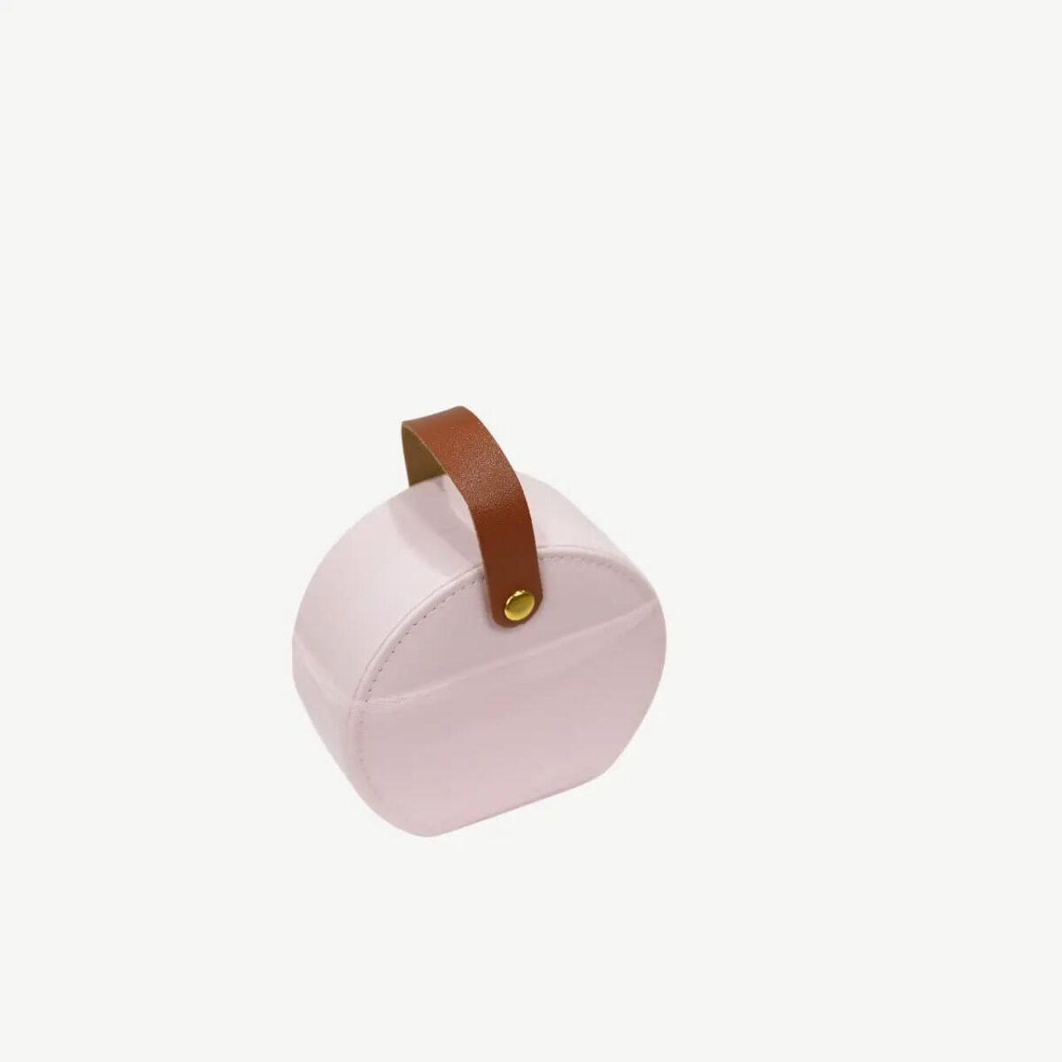 Mini Rose-Embellished Accessory Pouch