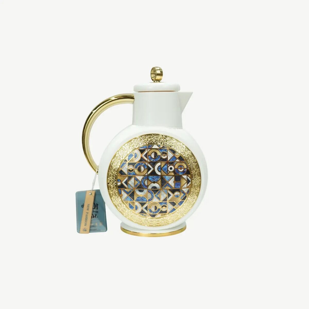 طقم دِلّة القهوة العربية بتصميم هندسي عصري