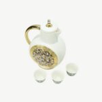 Modern Geometric Arabic Coffee Dallah Set