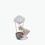 Baby Girl Teddy Hot Air Balloon Gift