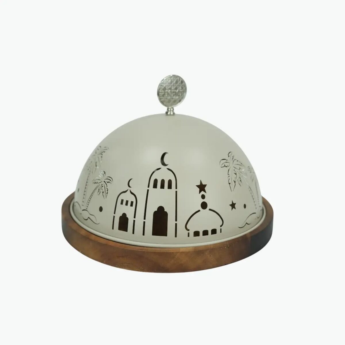 Elegant Wooden Sweet Serving Tray