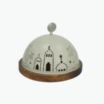 Elegant Wooden Sweet Serving Tray