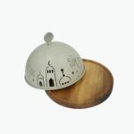 Elegant Wooden Sweet Serving Tray