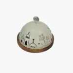 Elegant Wooden Sweet Serving Tray