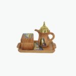 Wooden Incense Burner and Tray Set