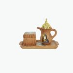 Wooden Incense Burner and Tray Set