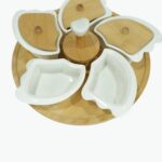 Luxury Segmented Ceramic Serving Dish
