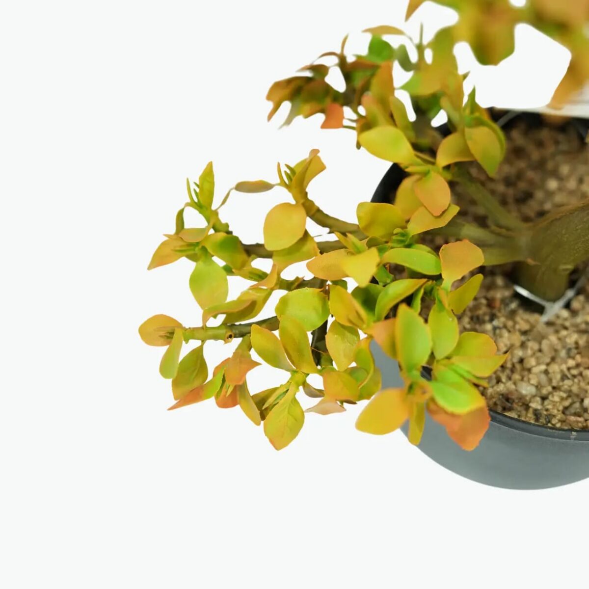 Large Faux Floor Plant in Basket