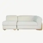 Serena Plush Sectional Corner Sofa