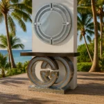 كونسول غوتشي مع مرآة