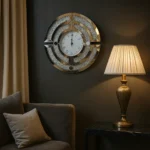 ساعة حائط دائرية