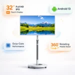 شاشة ذكية محمولة مع بطارية مدمجة