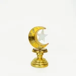 Luminous Acrylic Crescent and Star