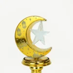 Luminous Acrylic Crescent and Star