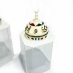 2-Piece Clear Acrylic Dates Jar Set