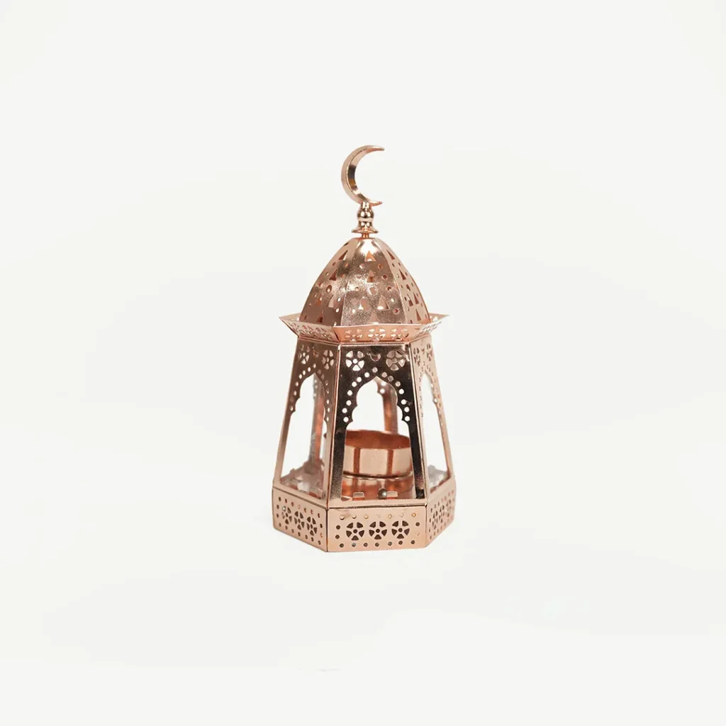 Mini Minaret-Shaped Triangular Ramadan Lantern