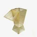 Large Golden Decorative Metal Ramadan Lantern