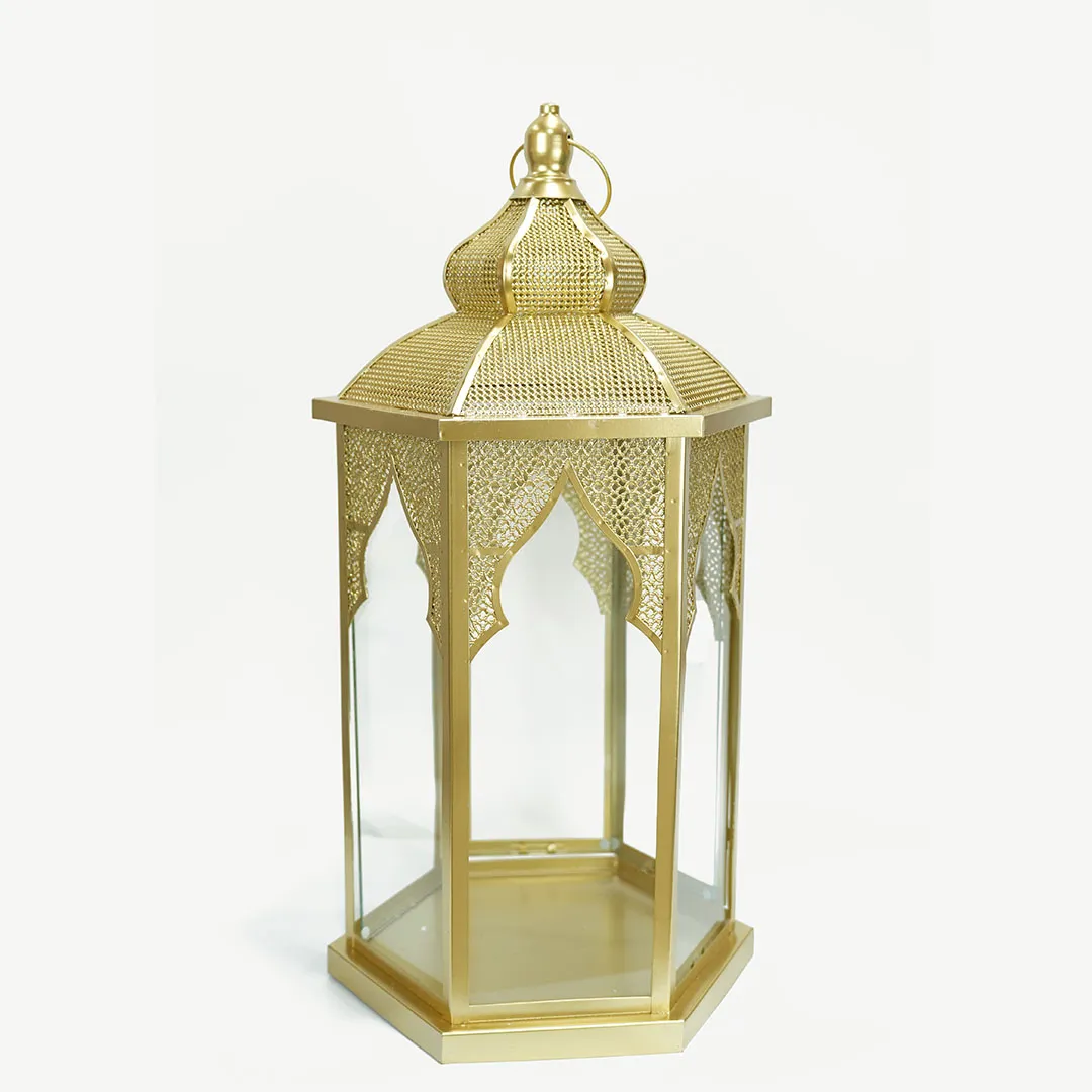 Golden Islamic Design Ramadan Lantern Golden Islamic Design Ramadan Lantern