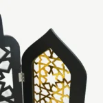 Foldable 3-Panel Room Divider and Prayer Mihrab