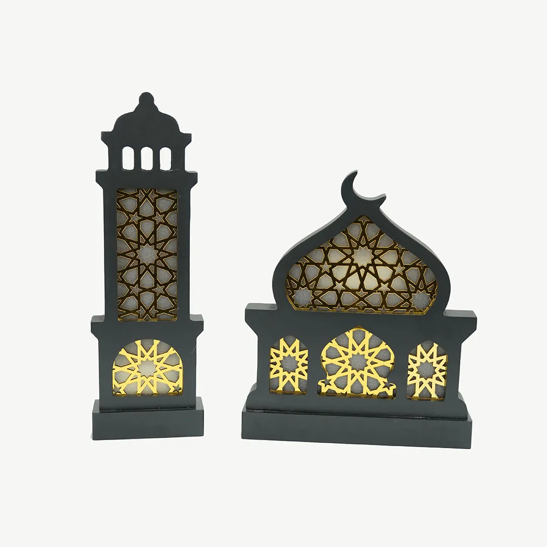 Ramadan Mosque and Minaret Decorative Model Set Ramadan Mosque and Minaret Decorative Model Set