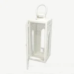 White Ramadan Metal Lantern