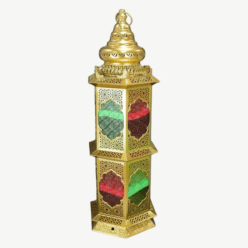Golden Metal Ramadan Lantern