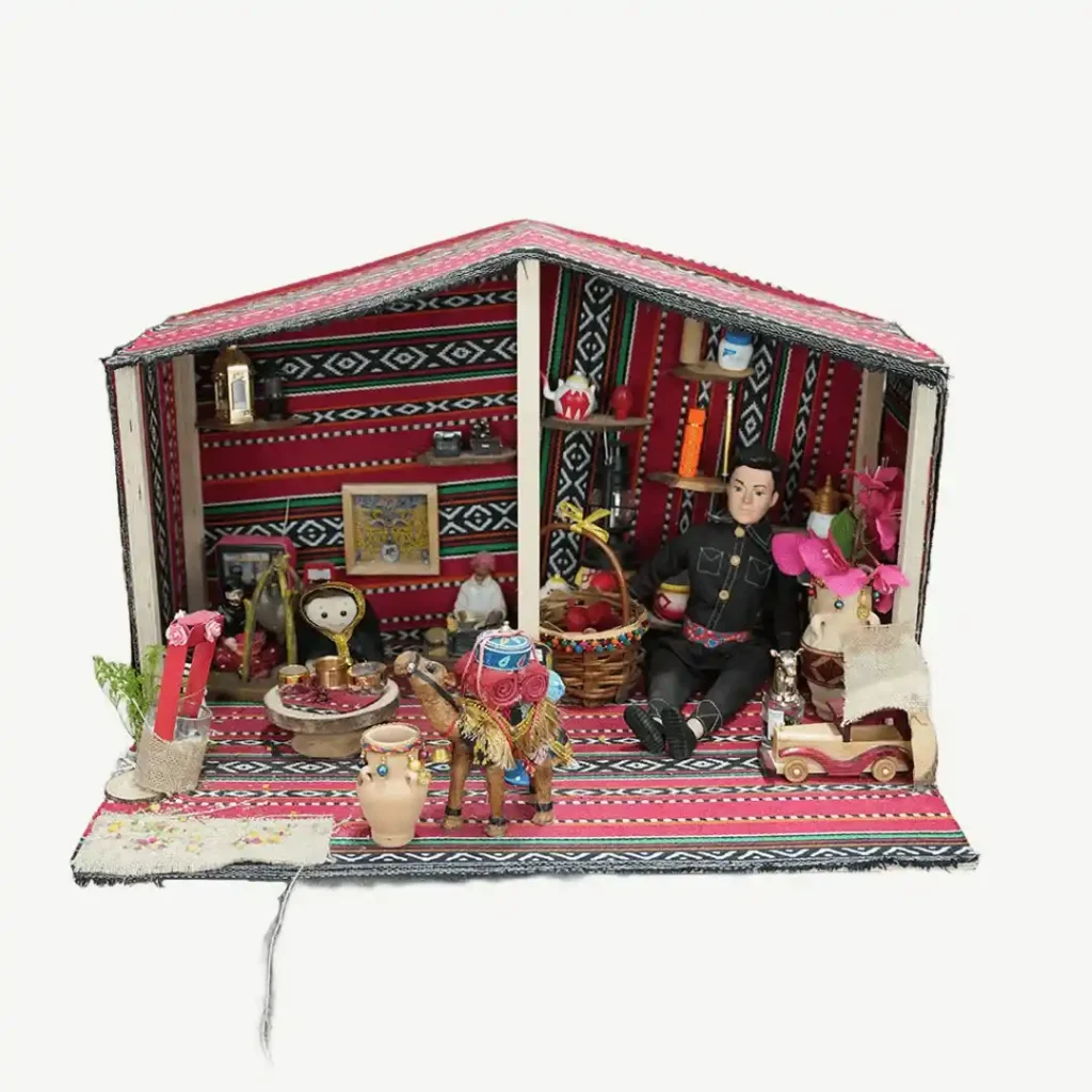 Traditional Miniature Model of "Dokan Al-Taybeen" for Ramadan