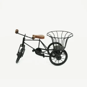 Miniature Metal Bicycle with Flower Holder