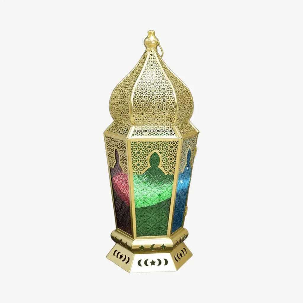 Decorative Arabic Pattern Ramadan Candle Lantern