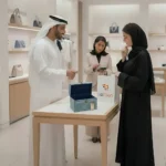 حافظة شاي بنقوش الخط العربي