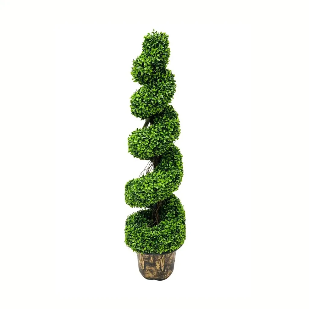 Artificial Boxwood Spiral Tree