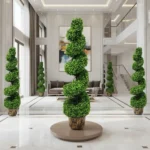 Artificial Boxwood Spiral Tree