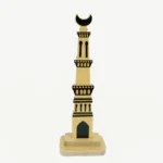 2-Piece Decorative Wooden Minaret Set