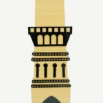 2-Piece Decorative Wooden Minaret Set