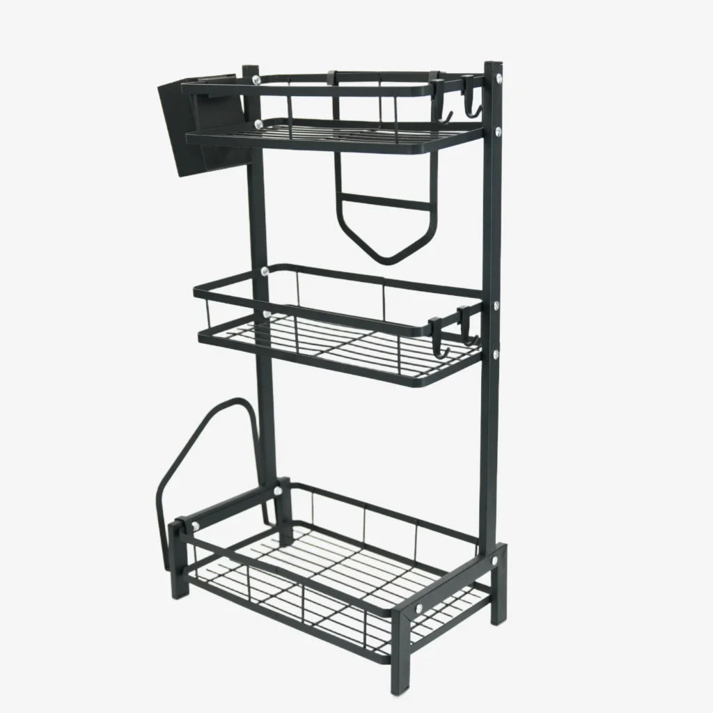 3-Tier Metal Kitchen Spice Rack