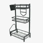 3-Tier Metal Kitchen Spice Rack