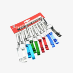 Metal Bottle and Can Opener Keychain