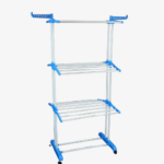 3-Tier Extendable and Folding Stainless Steel Clothes Drying