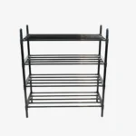 4-Tier Easy Installation Stainless Steel Shoe Rack