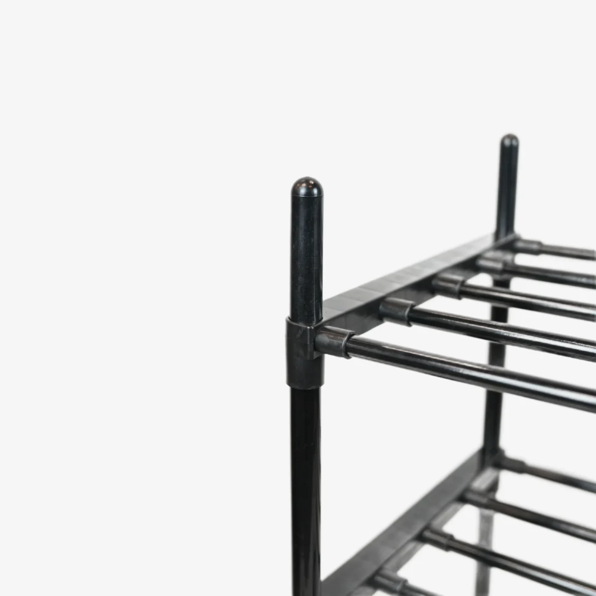 4-Tier Easy Installation Stainless Steel Shoe Rack