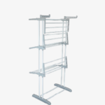 3-Tier Extendable and Folding Stainless Steel Clothes Drying