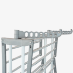 3-Tier Extendable and Folding Stainless Steel Clothes Drying