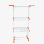3-Tier Extendable and Folding Stainless Steel Clothes Drying