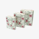 3-Piece Heritage Book-Shaped Storage Box Set