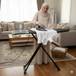 Adjustable Folding Metal Ironing Board