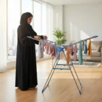 Heavy-Duty Folding Metal Clothes Drying Rack